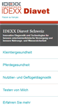 Mobile Screenshot of idexx.ch