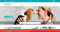 Desktop Screenshot of idexx.com
