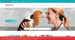 Desktop Screenshot of idexx.co.uk