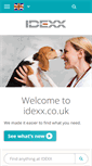 Mobile Screenshot of idexx.co.uk