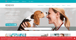 Desktop Screenshot of idexx.com.au
